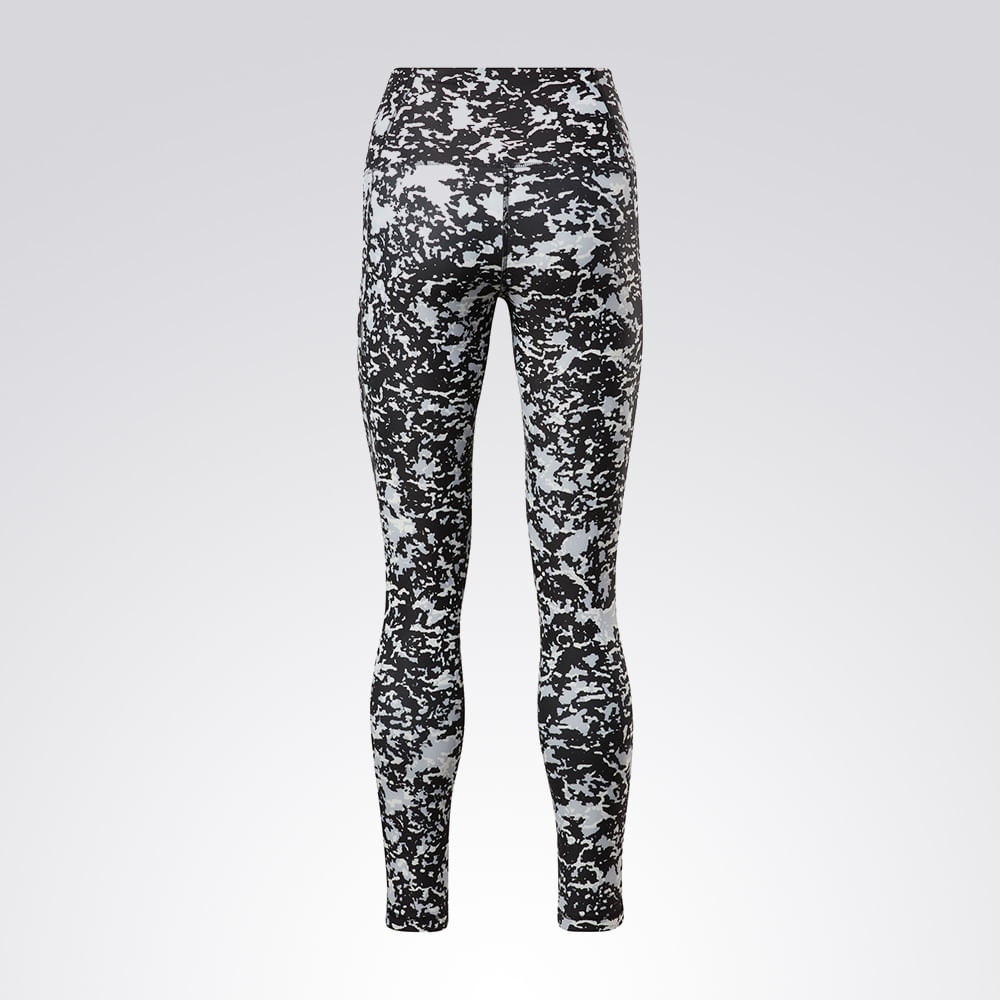 Calça Reebok Legging Reebok Lux Feminino – preto – foto 2