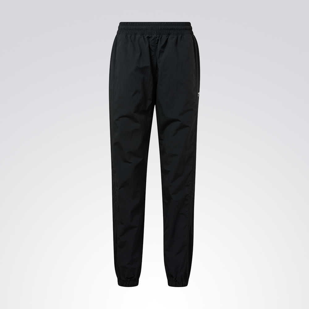 Calça Reebok Classics Franchise Track Feminina – preto – foto 1