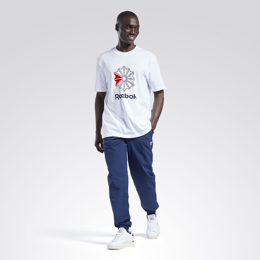 Calça Reebok Cl Vector Unissex – Marinho – foto 5