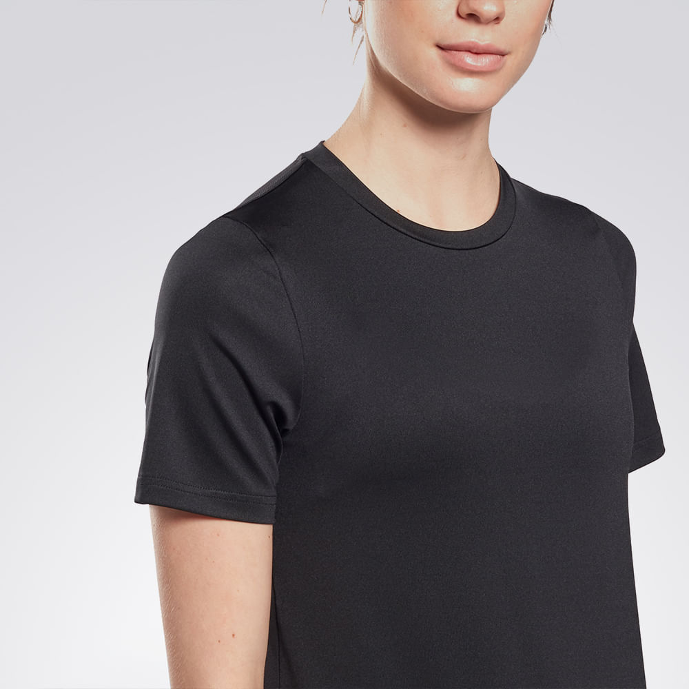 Camiseta Reebok Wor Speedwick Tee Feminino – preto – foto 1