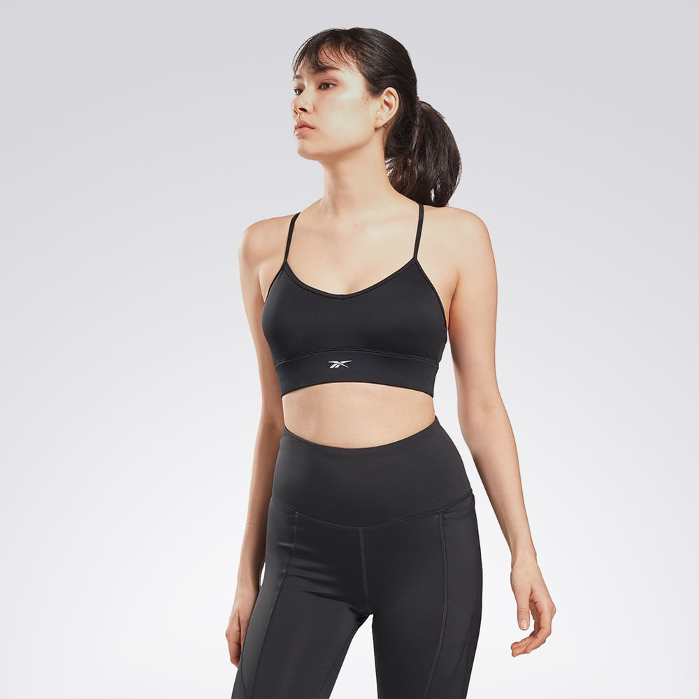 Top Reebok Workout Tri Back Feminino – preto – foto 1