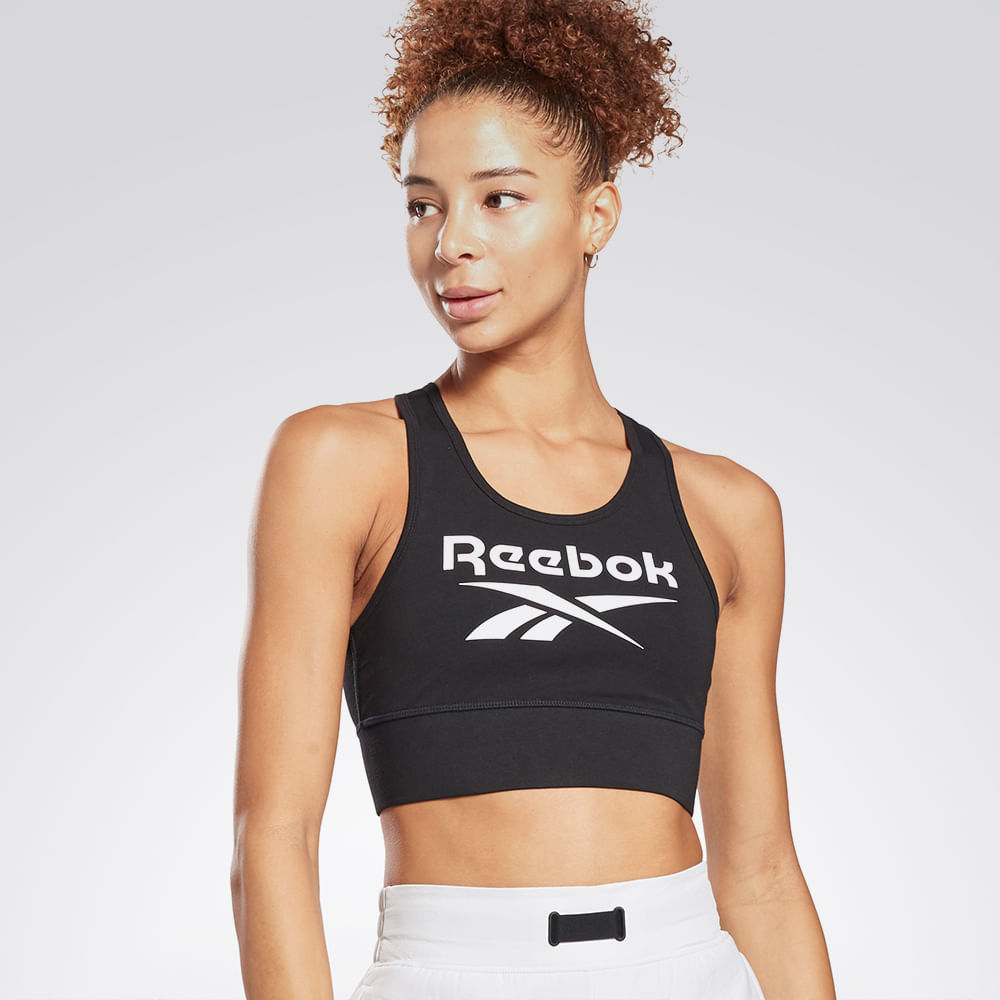 Top Reebok RI BL Algodão Feminino – preto – foto 1