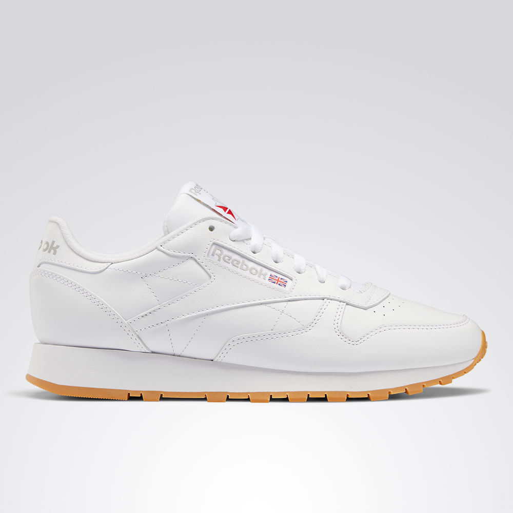 Tênis Reebok Classic Leather Unissex – branco – foto 1