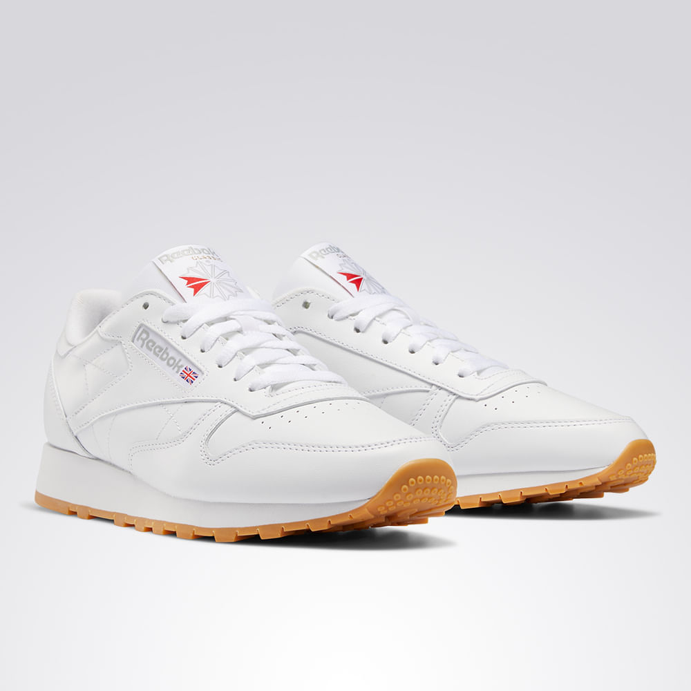 Tênis Reebok Classic Leather Unissex – branco – foto 2