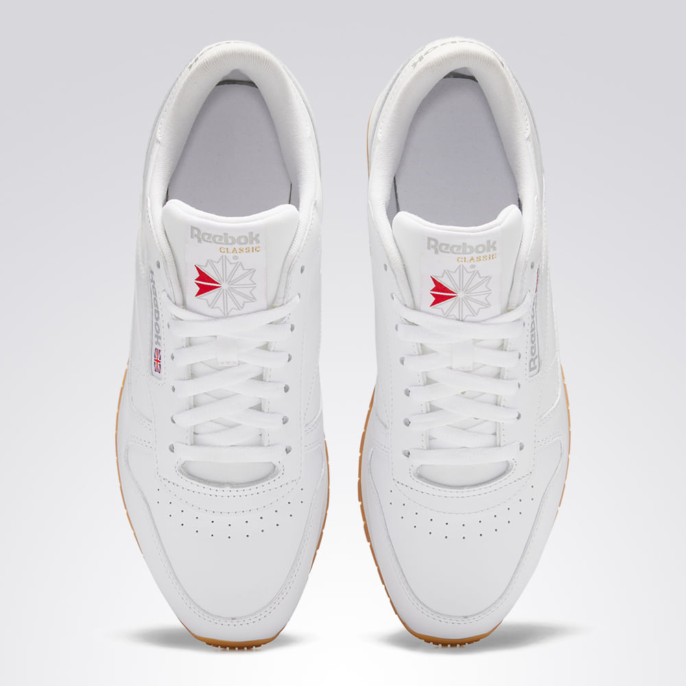 Tênis Reebok Classic Leather Unissex – branco – foto 5
