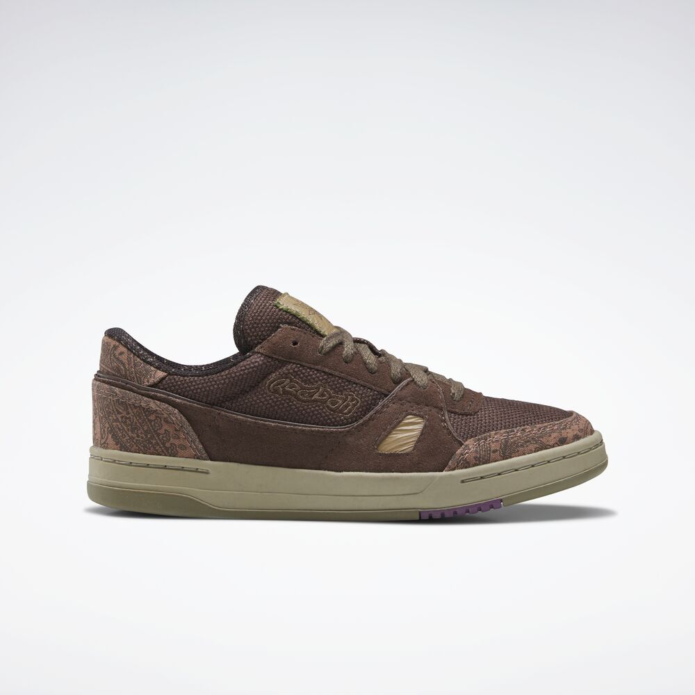 Tênis Reebok Lt Court “Recreational  Activities” Masculino – marrom – foto 1
