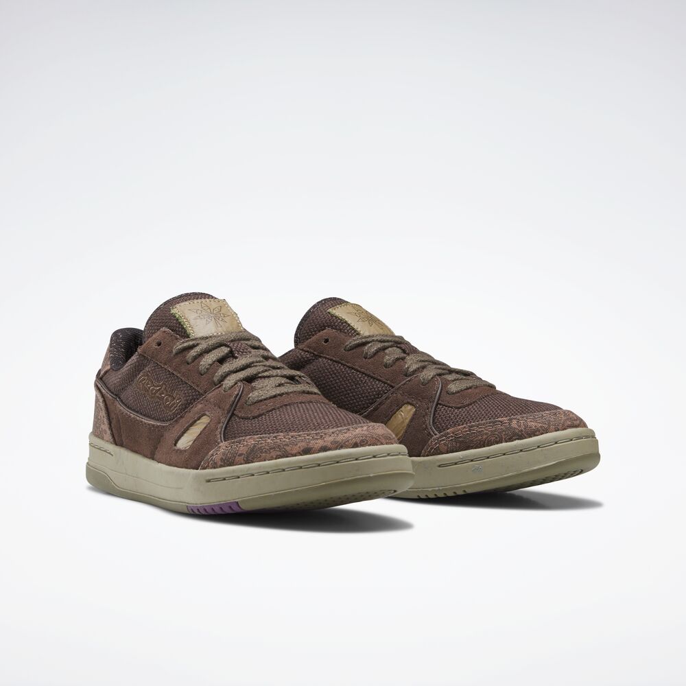 Tênis Reebok Lt Court “Recreational  Activities” Masculino – marrom – foto 2