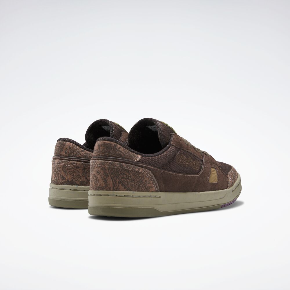 Tênis Reebok Lt Court “Recreational  Activities” Masculino – marrom – foto 3