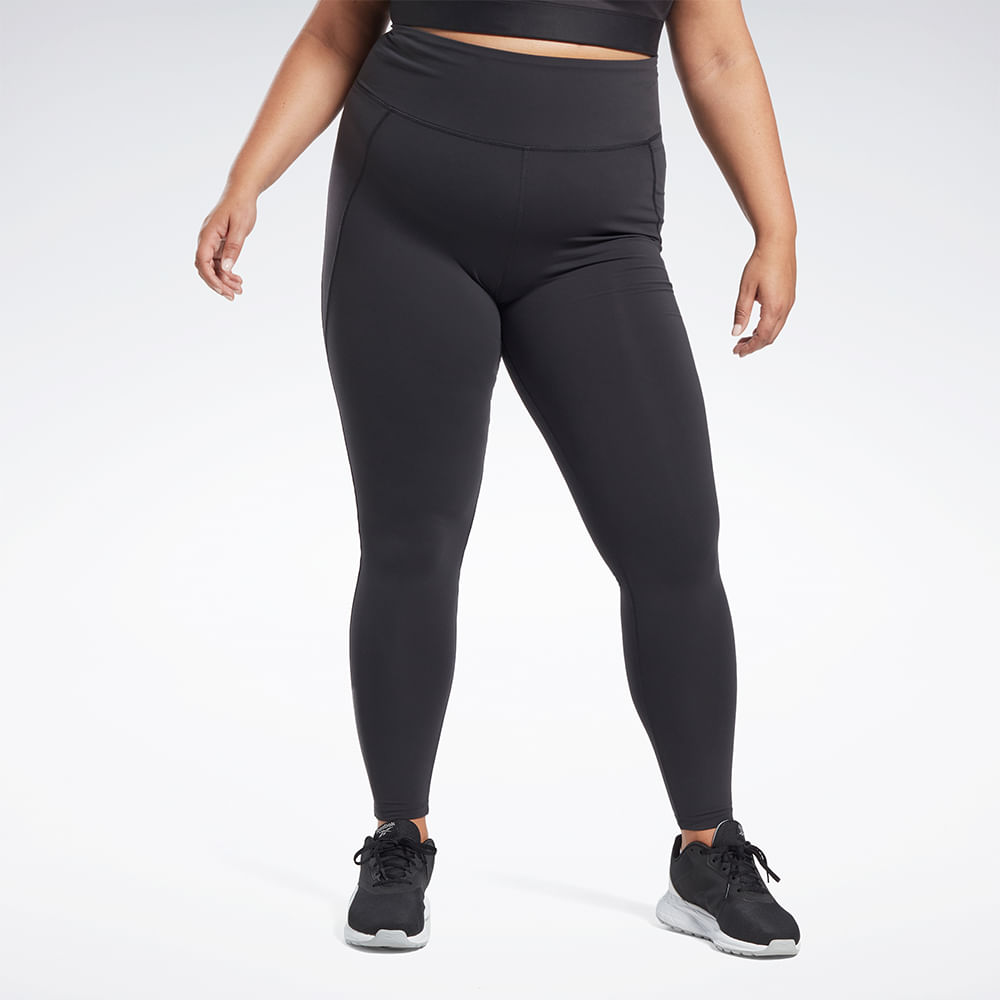 Calça Reebok Legging Lux Hr In Feminino – preto – foto 1