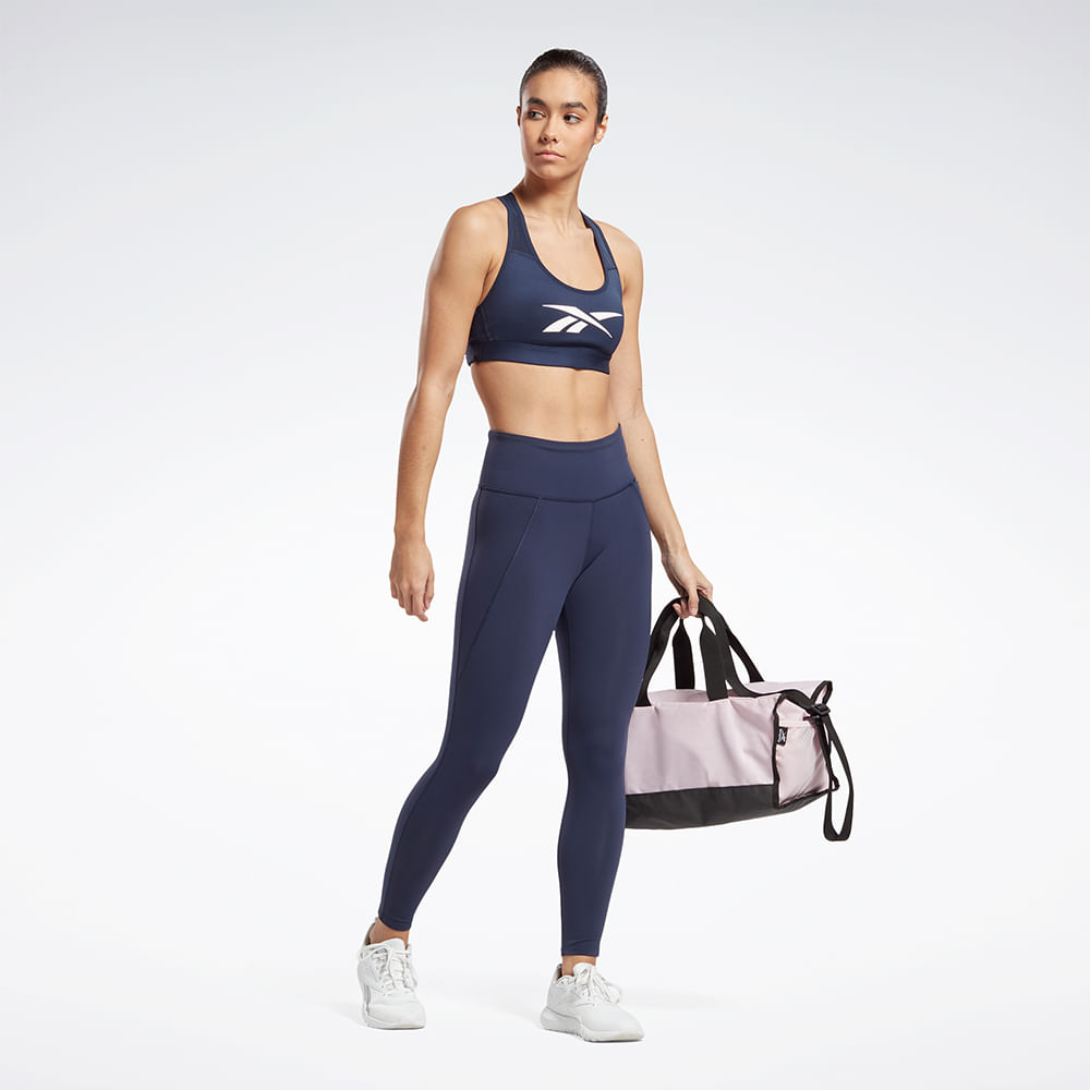 Calça Reebok Legging Lux Hr Feminino – Marinho – foto 4