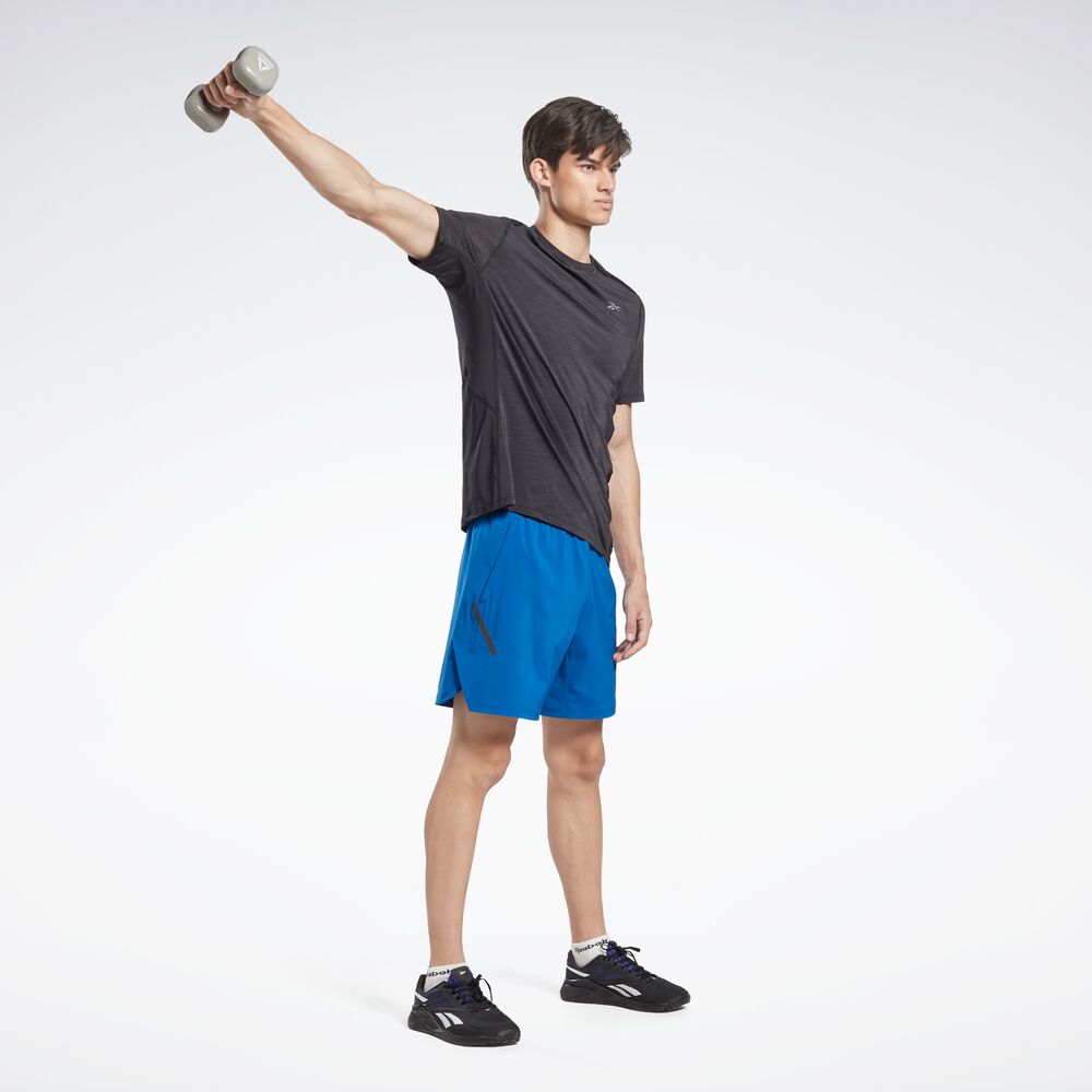 Short Reebok Certified Strength Masculino – azul – foto 4