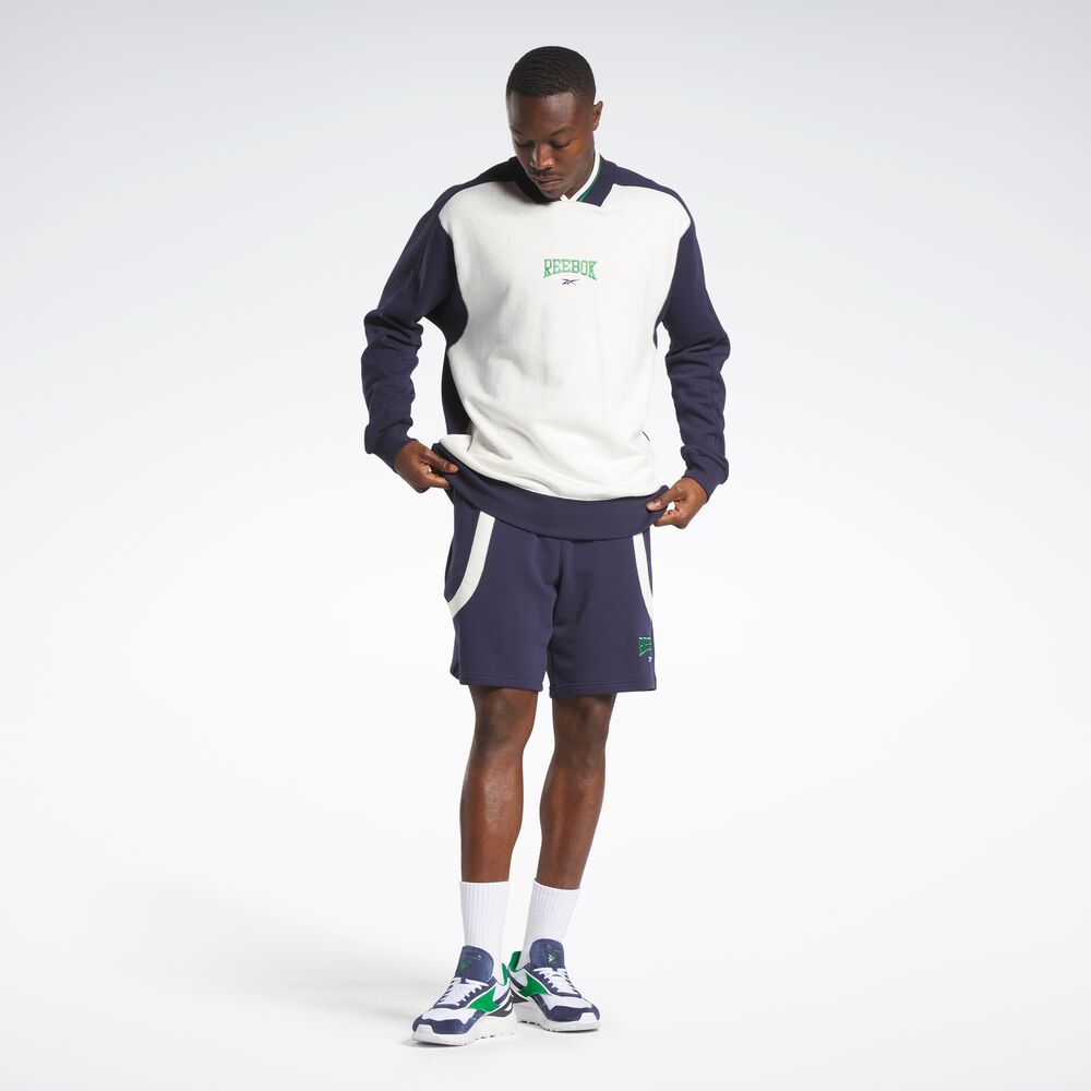 Blusa Reebok Classic Var FT Crew Unissex – branco – foto 3