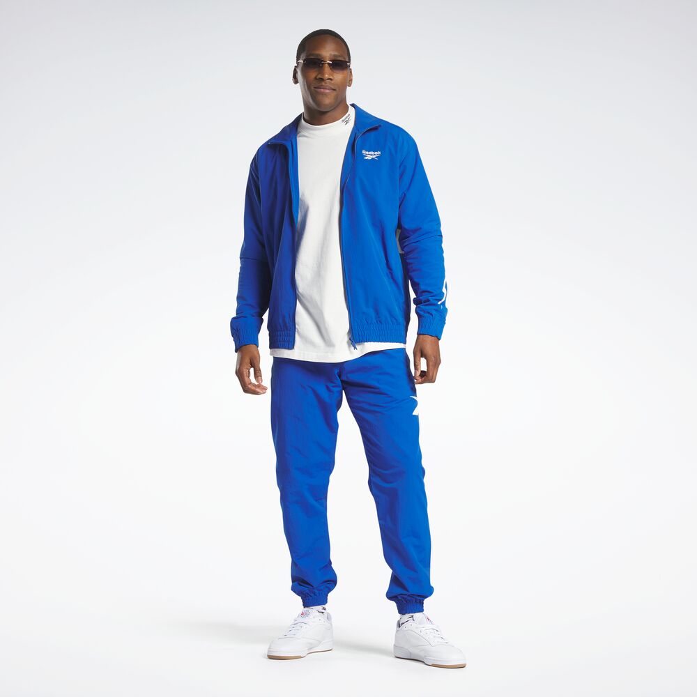 Calça Reebok Cl Vector Unissex – azul – foto 3
