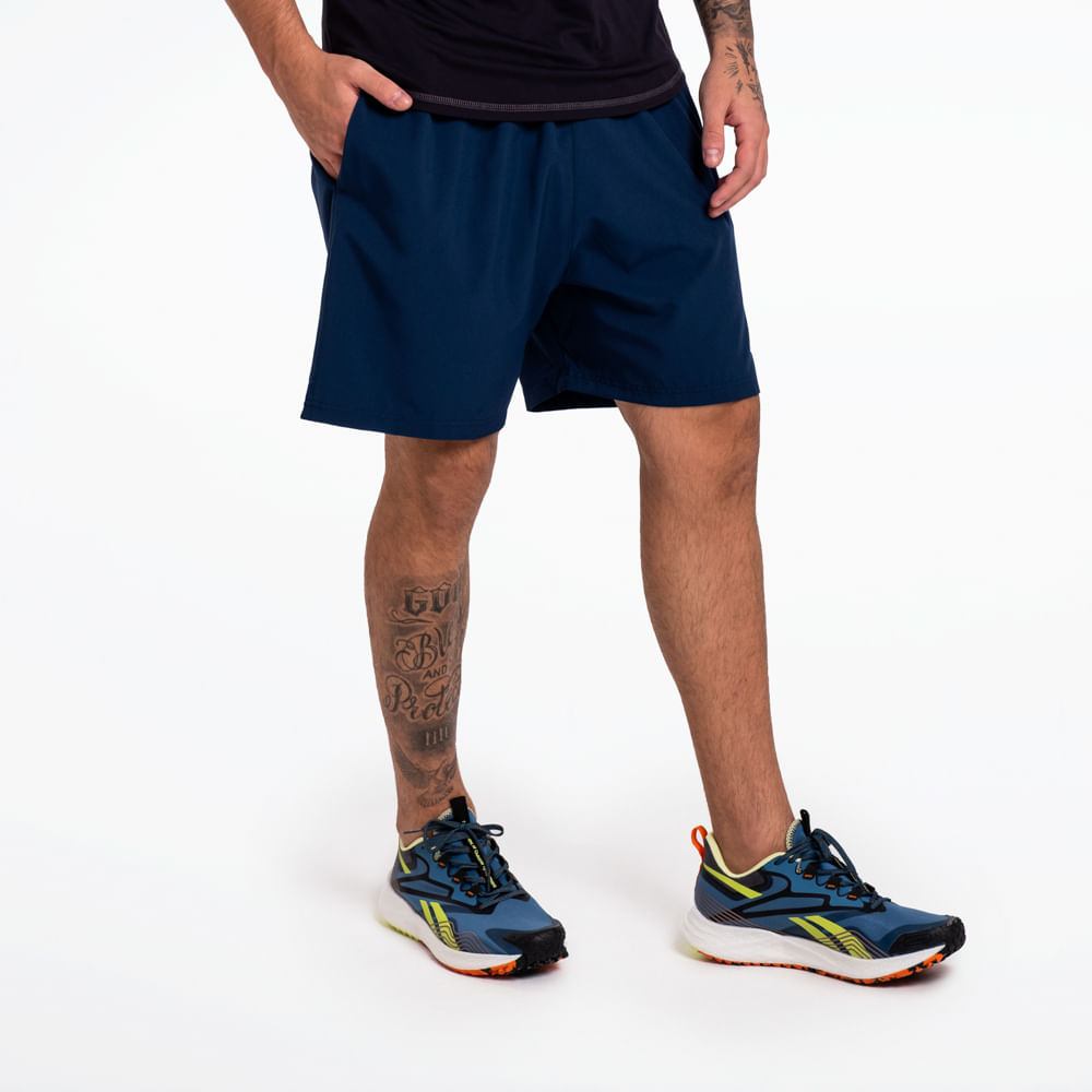 Short Reebok Impact 5 Masculino – azul – foto 2