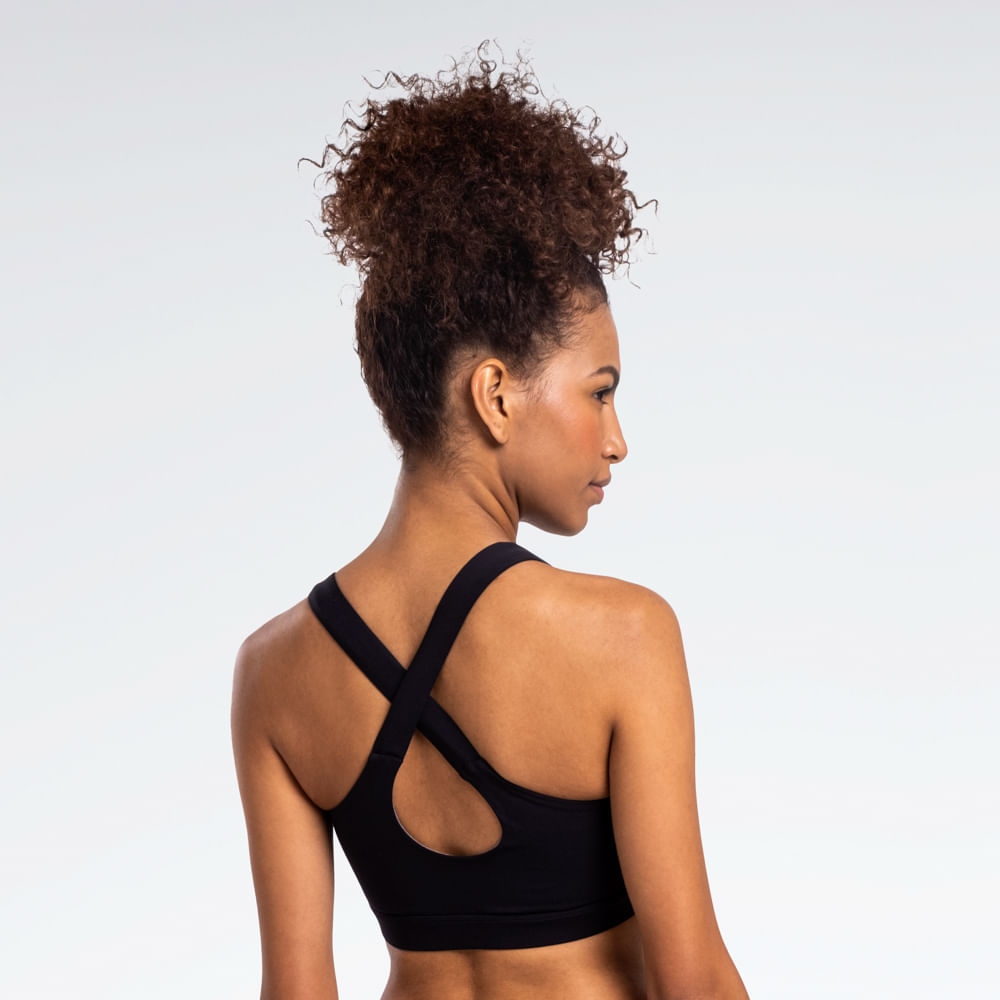 Top Reebok Agile Feminino – preto – foto 1