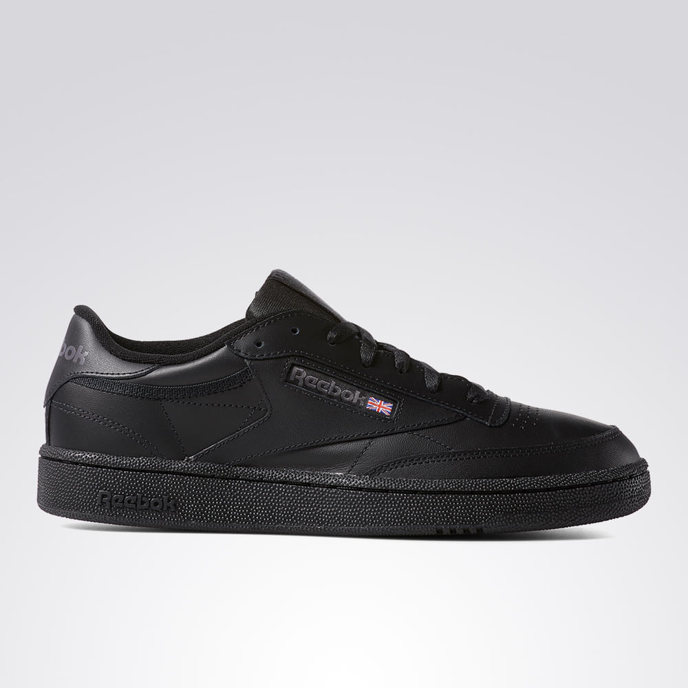 Tênis Reebok Club C 85 Masculino – preto – foto 1