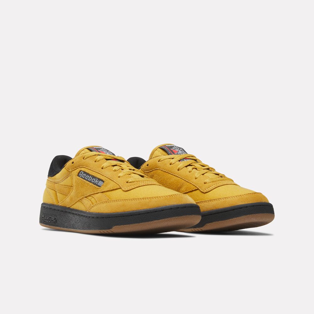 Tênis Reebok Club C Revenge Vintage "3M" Masculino – amarelo – foto 1