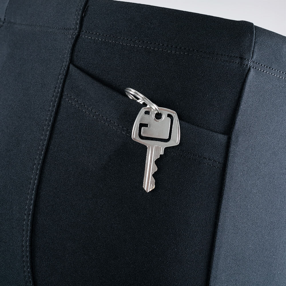 Calça Reebok Legging Functional Masculina – preto – foto 4