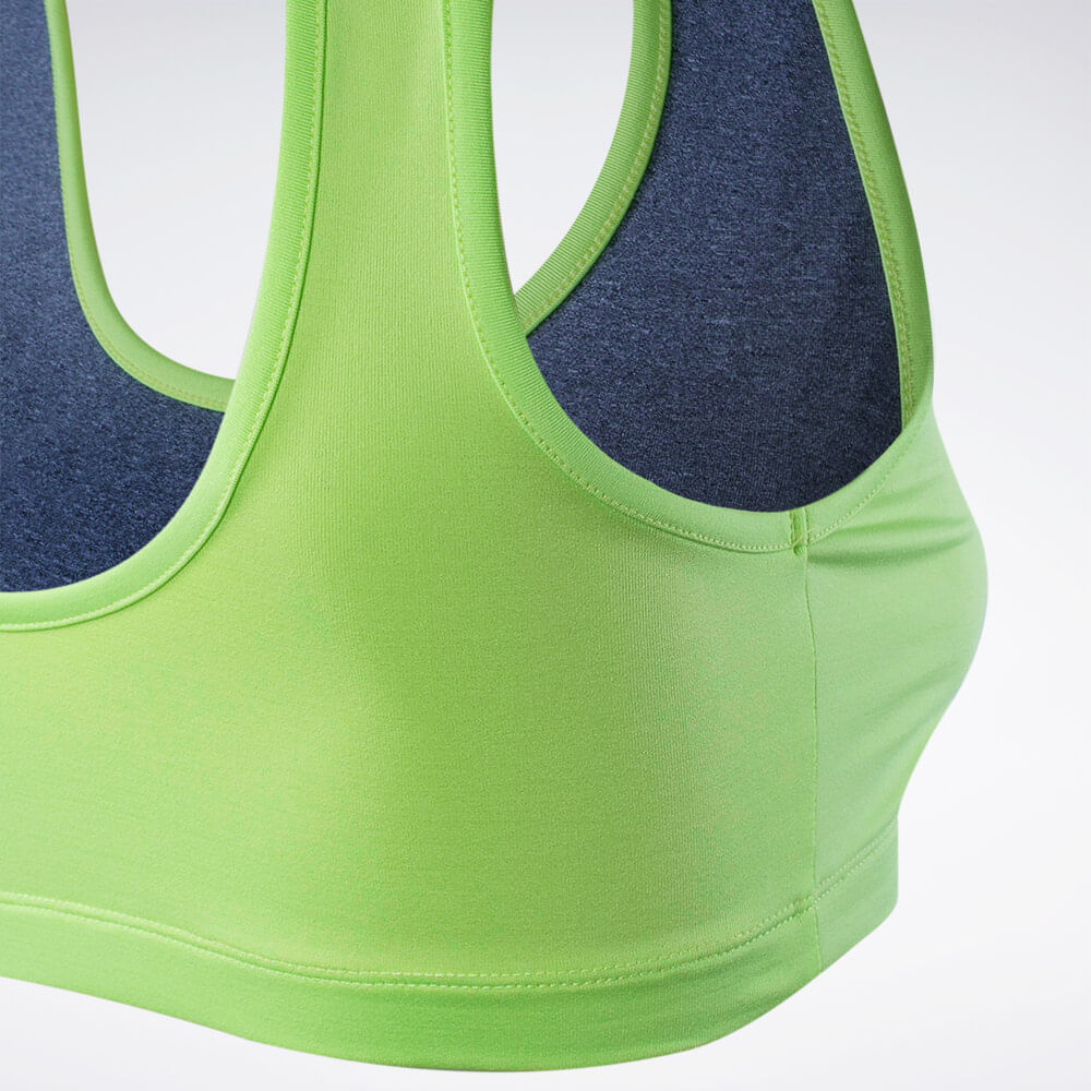 Top Reebok Workout Feminino – verde – foto 3