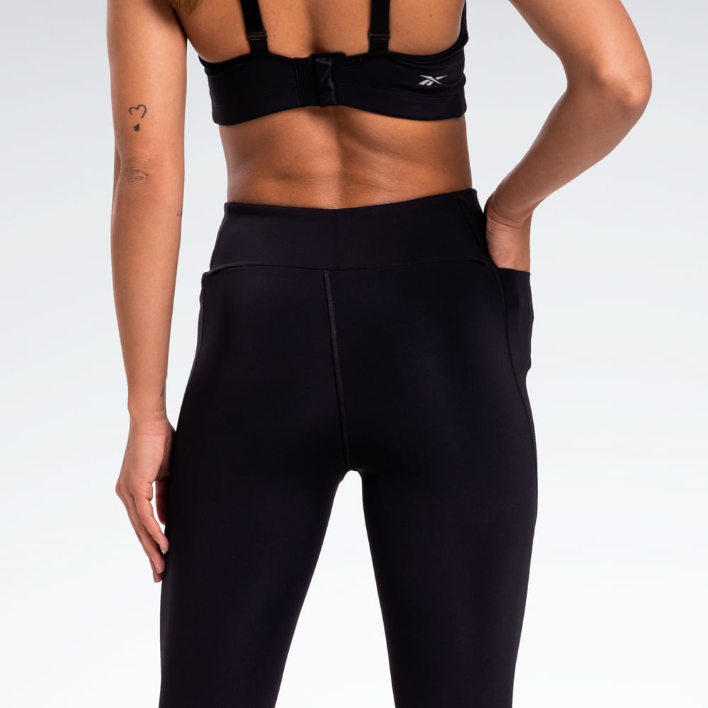 Calça Reebok Legging Impact 21 Feminina – preto – foto 2