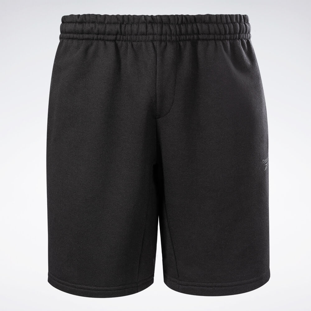 Bermuda Reebok Logo Masculina – preto – foto 1