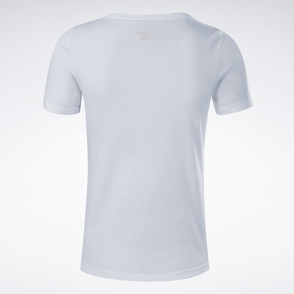 Camiseta Reebok Big Logo Feminina – branco – foto 2