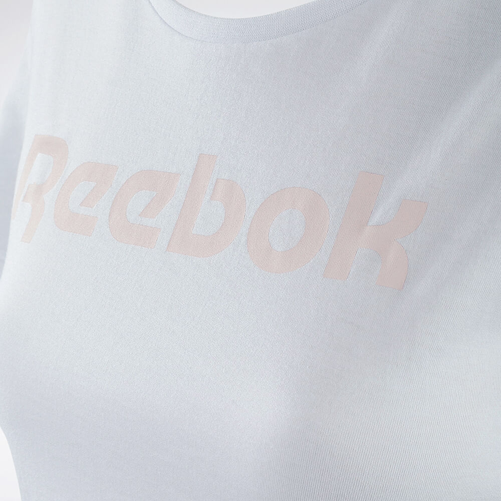 Camiseta Reebok Big Logo Feminina – branco – foto 3