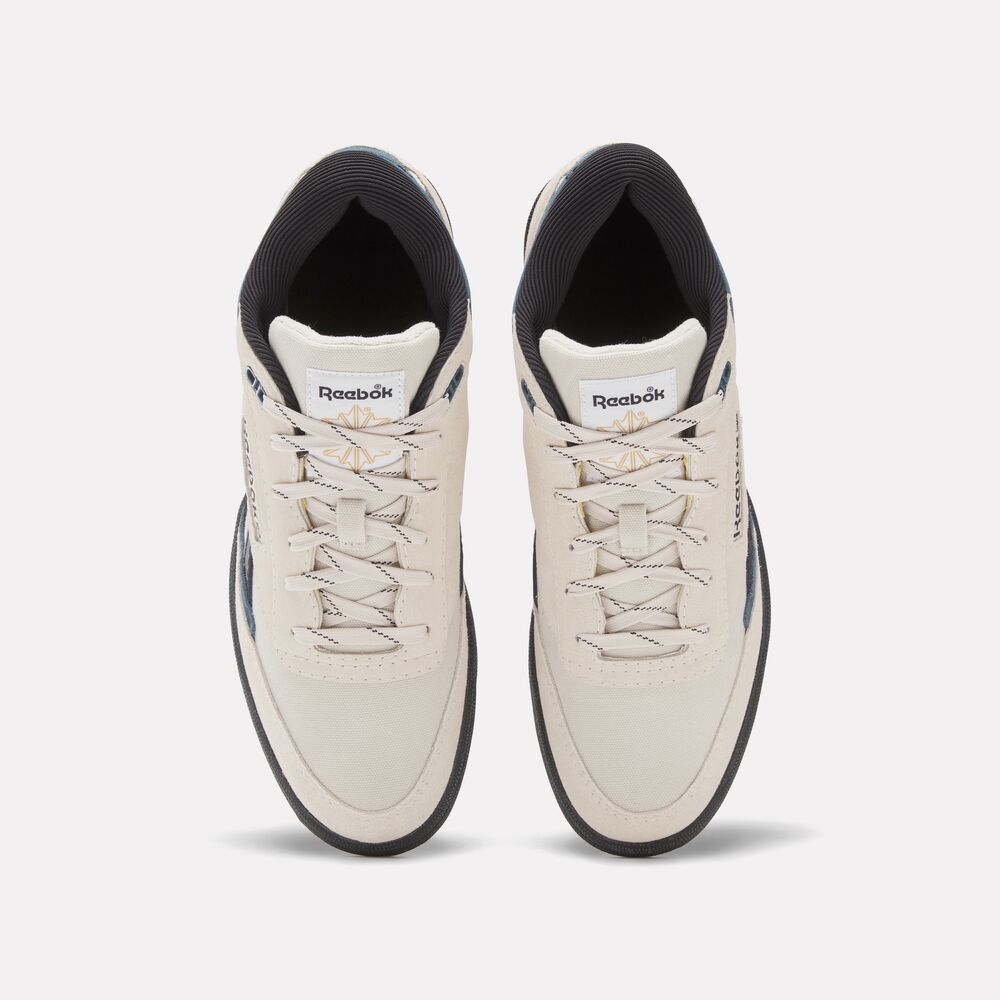 Tênis Reebok  Club C Mid II Revenge Masculino – bege – foto 5