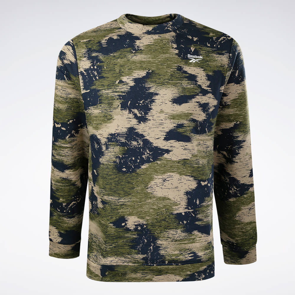Blusa Reebok Modern Camo  Masculina – Colorido – foto 1