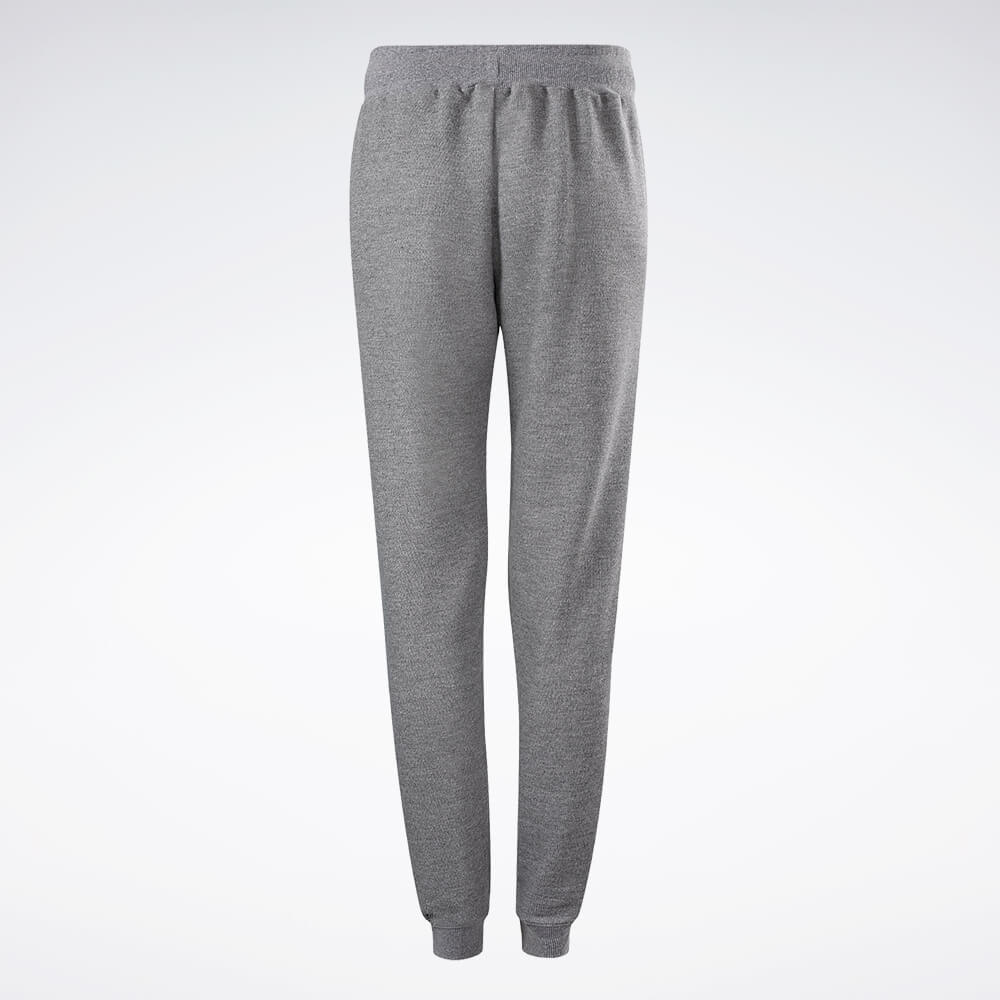 Calça Reebok Cl Logo Feminina – cinza – foto 2