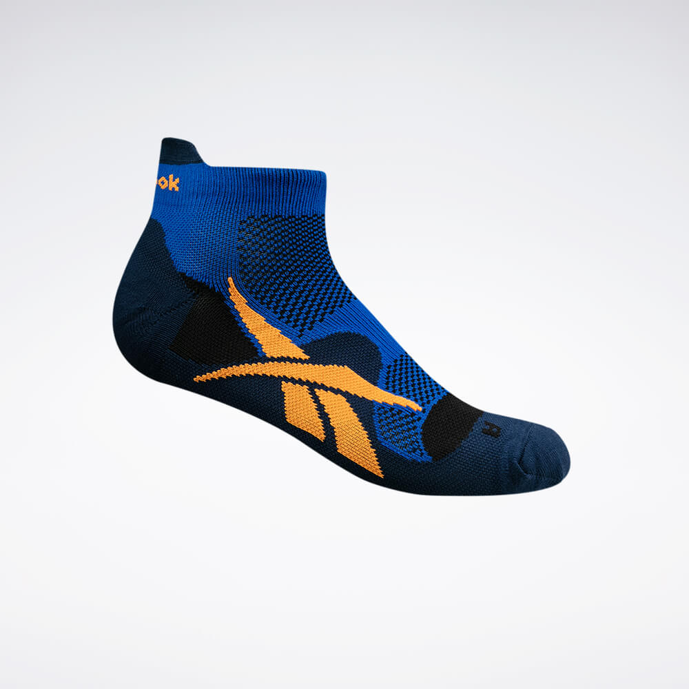Meia Reebok Performance Invisível 1/2 Toalha Masculino – azul – foto 1
