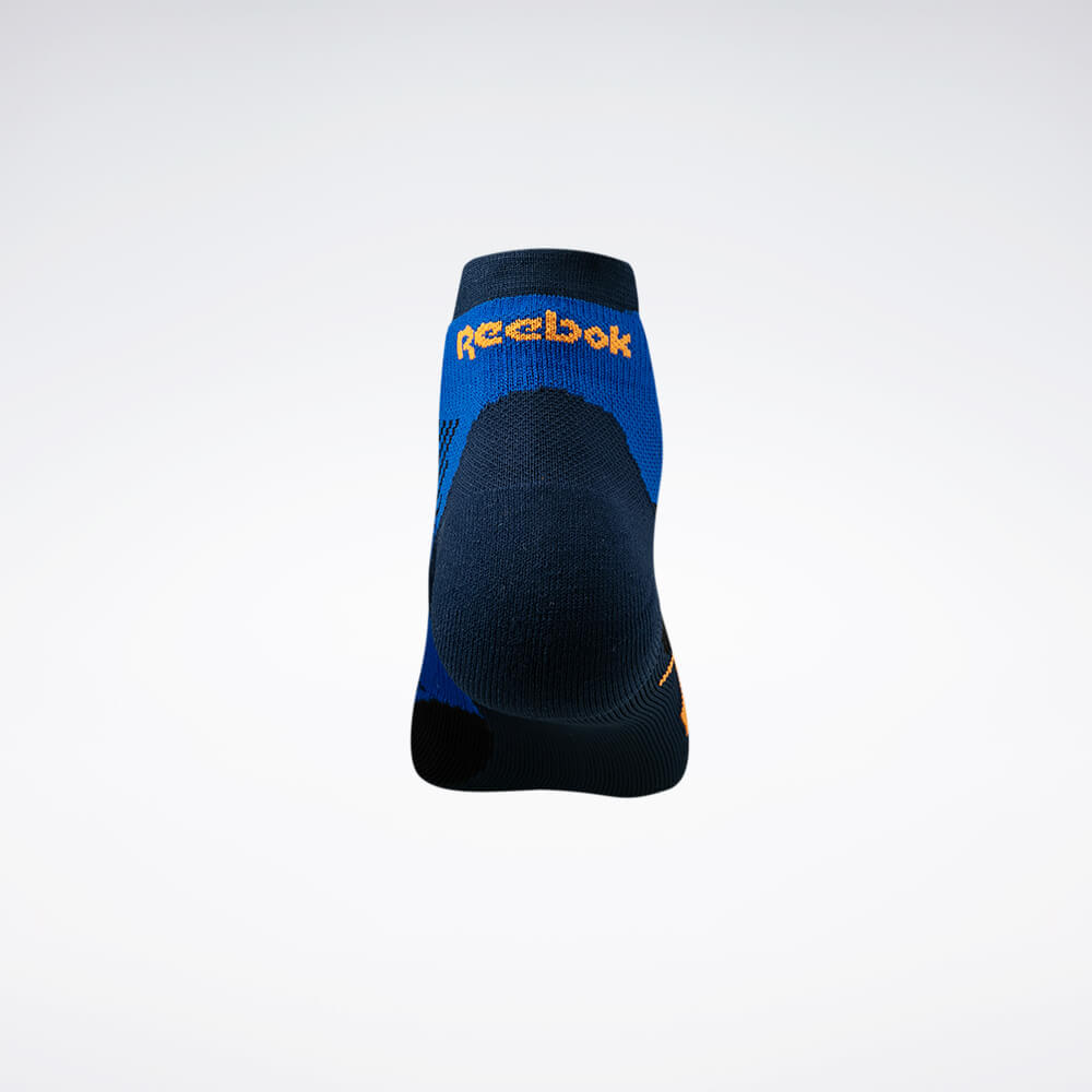 Meia Reebok Performance Invisível 1/2 Toalha Masculino – azul – foto 2
