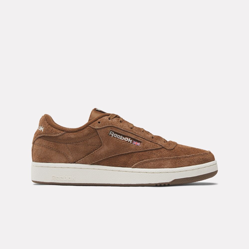 Tênis Reebok Club C 85 Masculino – marrom – foto 1