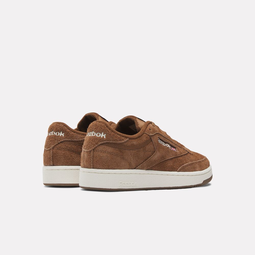 Tênis Reebok Club C 85 Masculino – marrom – foto 3