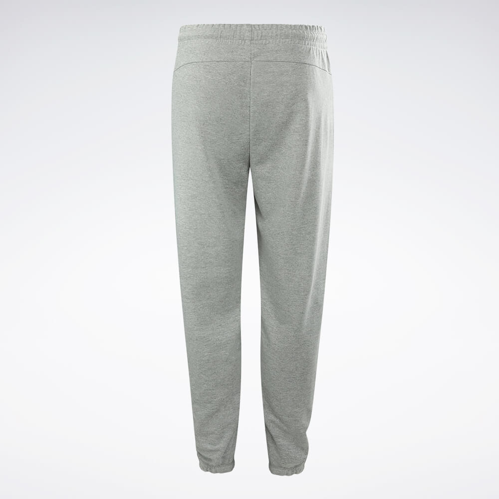 Calça Reebok Young Masculina – Cinza mescla – foto 2
