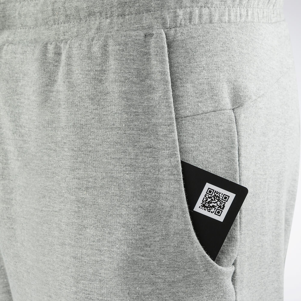 Calça Reebok Young Masculina – Cinza mescla – foto 3