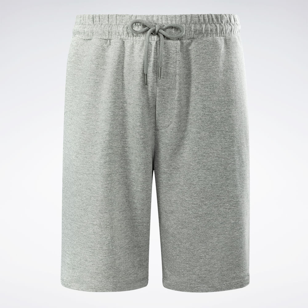 Short Reebok Young Masculino – Cinza mescla – foto 1