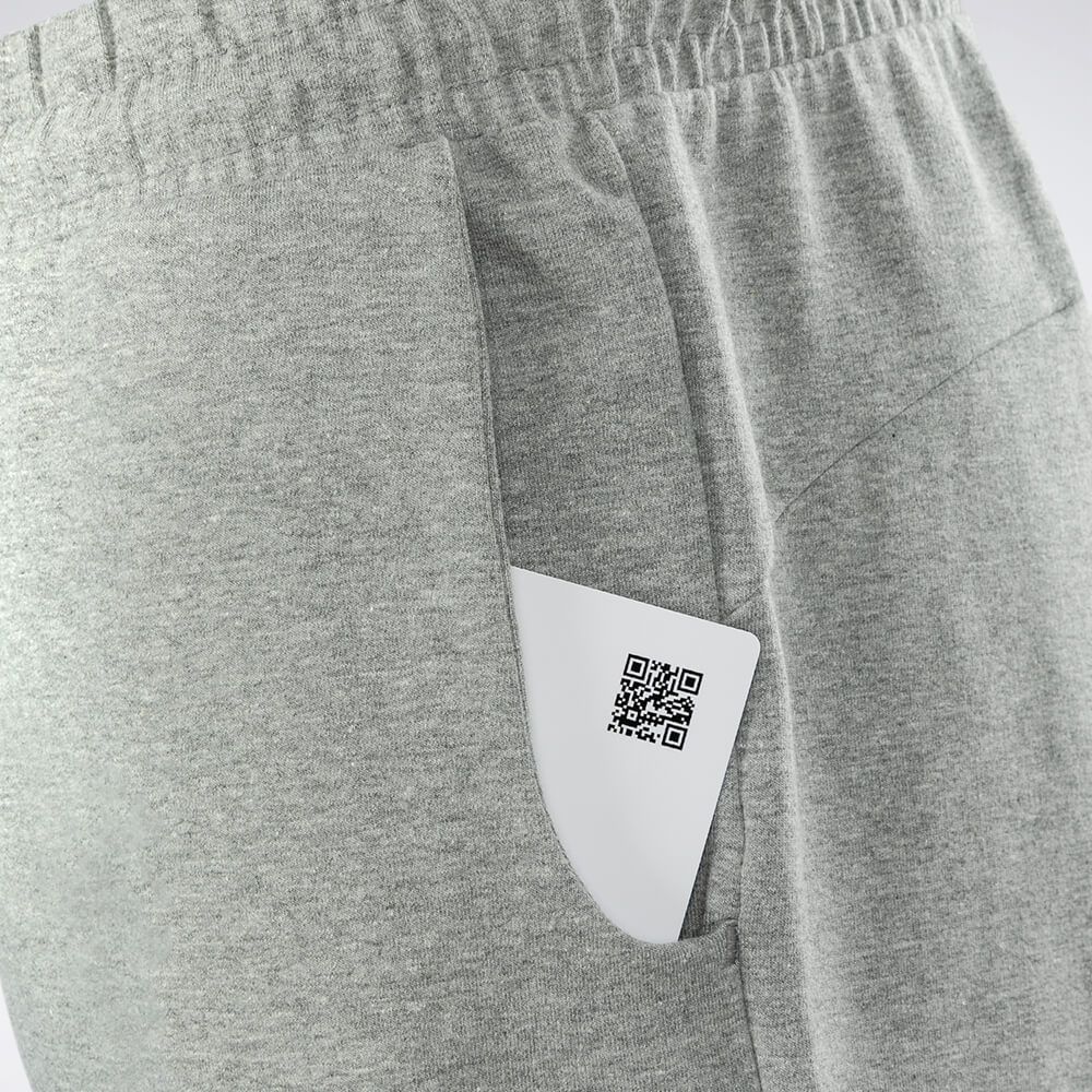 Short Reebok Young Masculino – Cinza mescla – foto 3