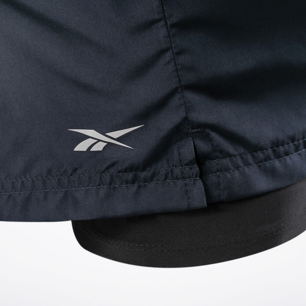 Short Reebok Dynamic 2N1 7 Masculino – Marinho – foto 3