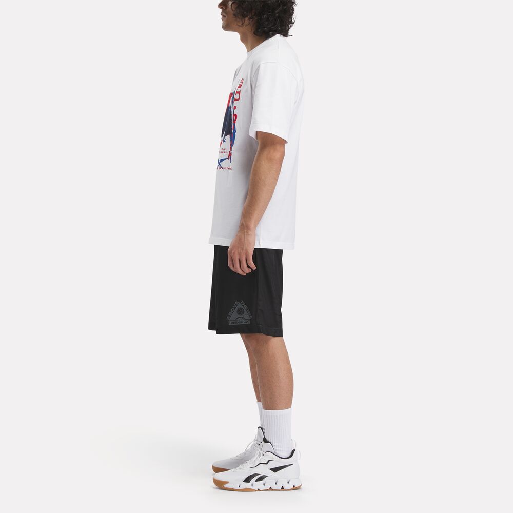 Camiseta Basketball Iverson Graphic Masculina – branco – foto 4