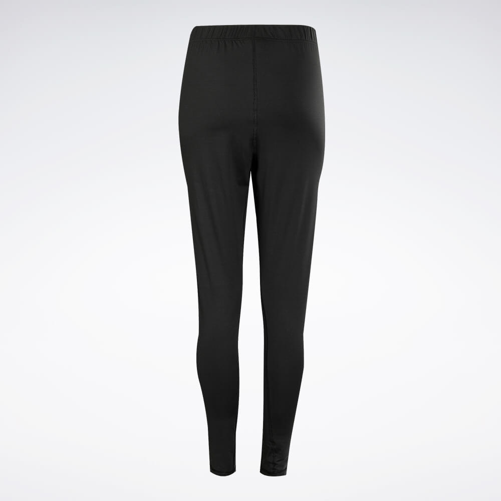 Calça Reebok Legging Compressão Masculina – preto – foto 2