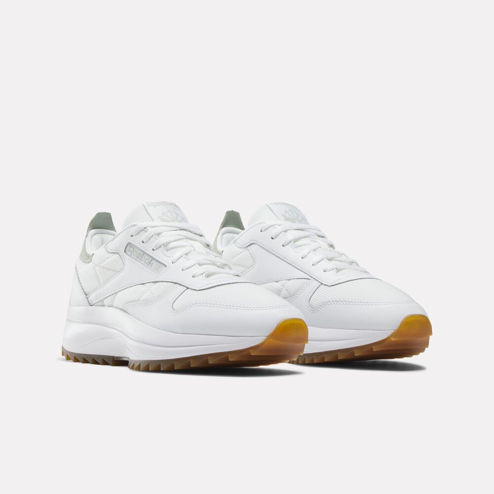 Tênis Reebok Classic Leather SP Extra Feminino – branco – foto 3