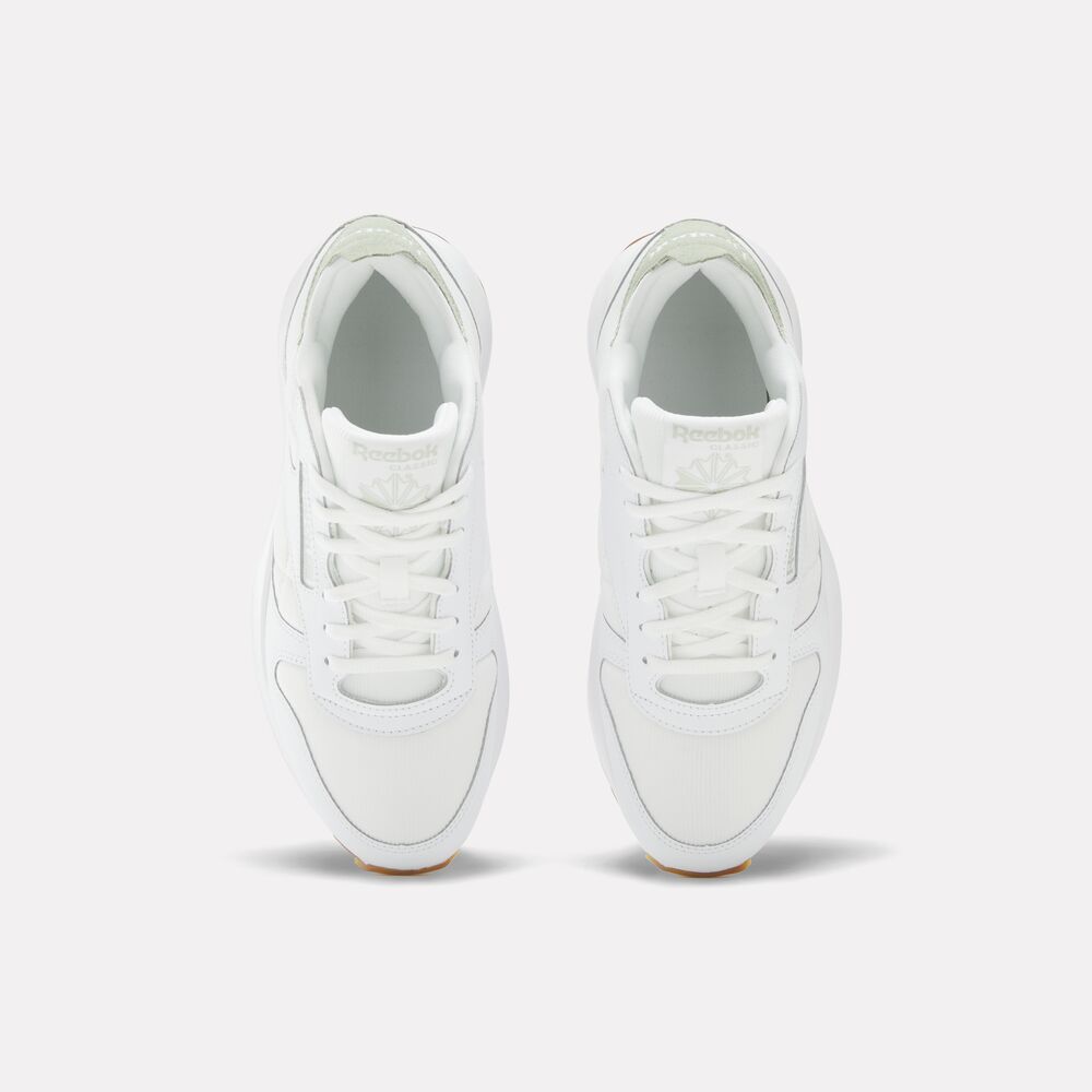 Tênis Reebok Classic Leather SP Extra Feminino – branco – foto 5