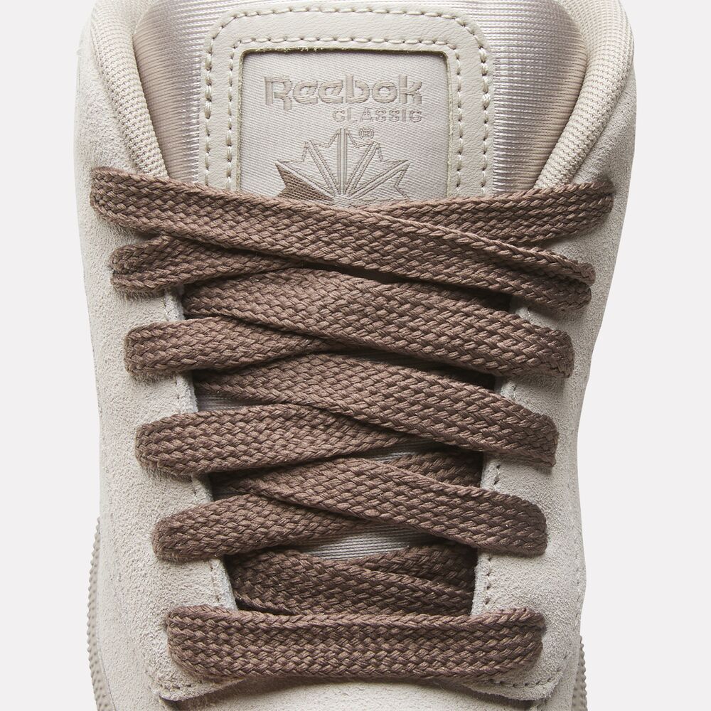 Tênis Reebok Club C Bulc Feminino – bege – foto 4