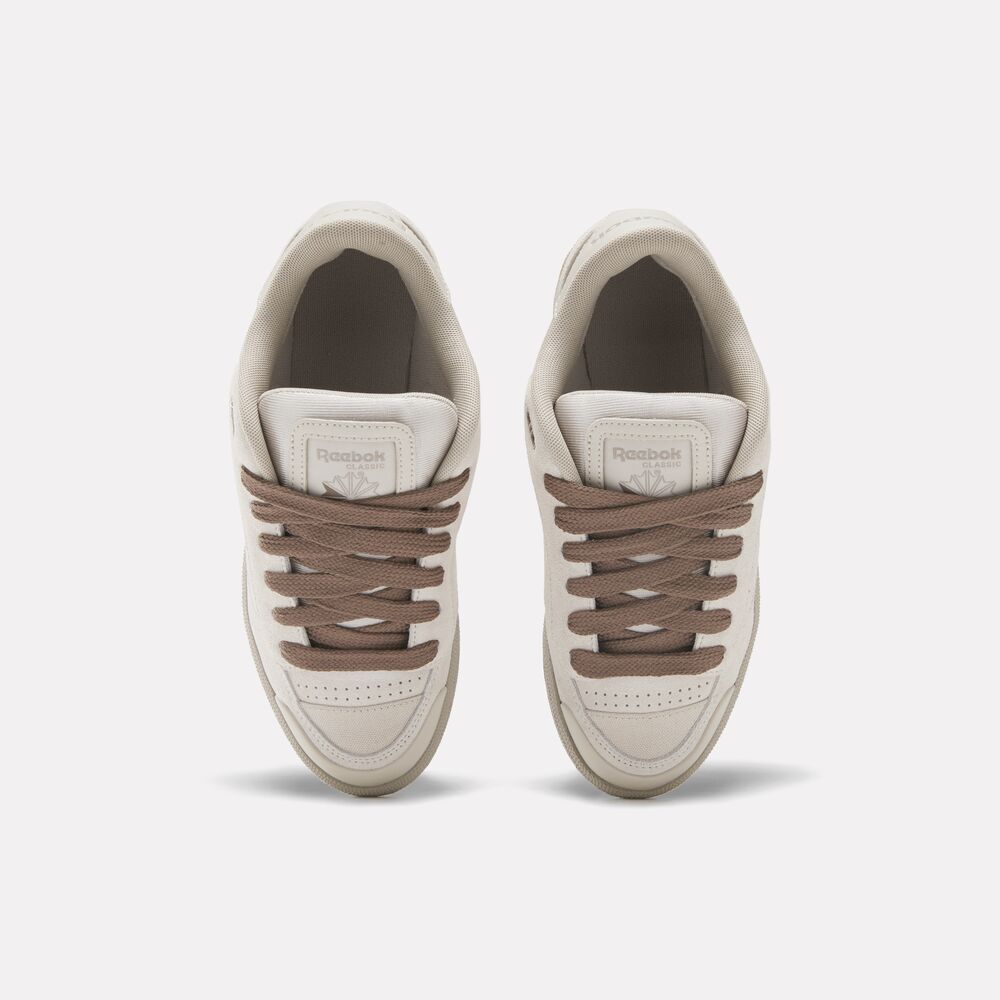 Tênis Reebok Club C Bulc Feminino – bege – foto 5