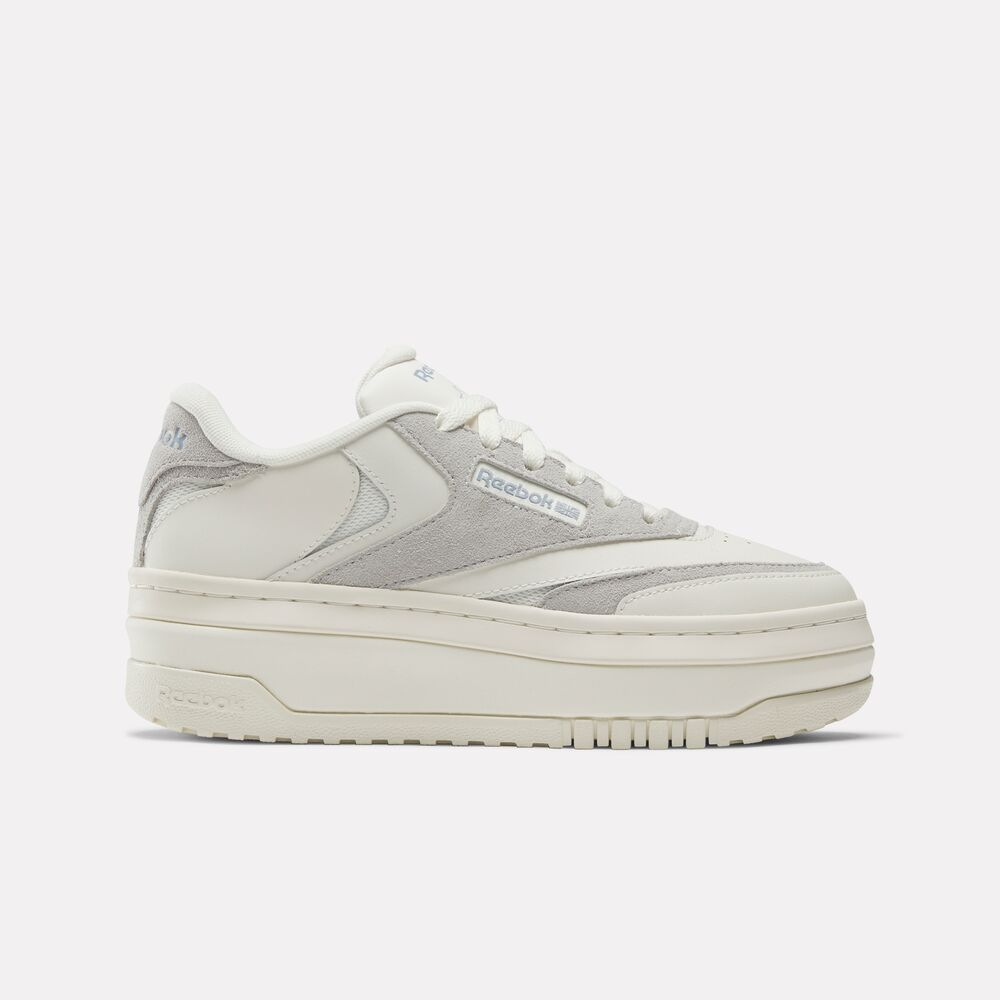 Tênis Reebok Club C Extra Feminino – branco – foto 1