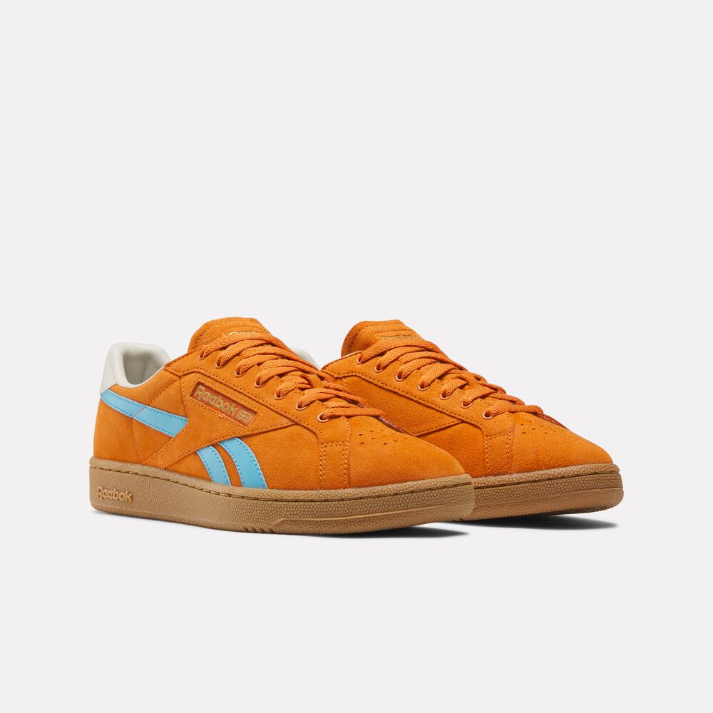 Tênis Reebok Club C Grounds UK Masculino – marrom – foto 2