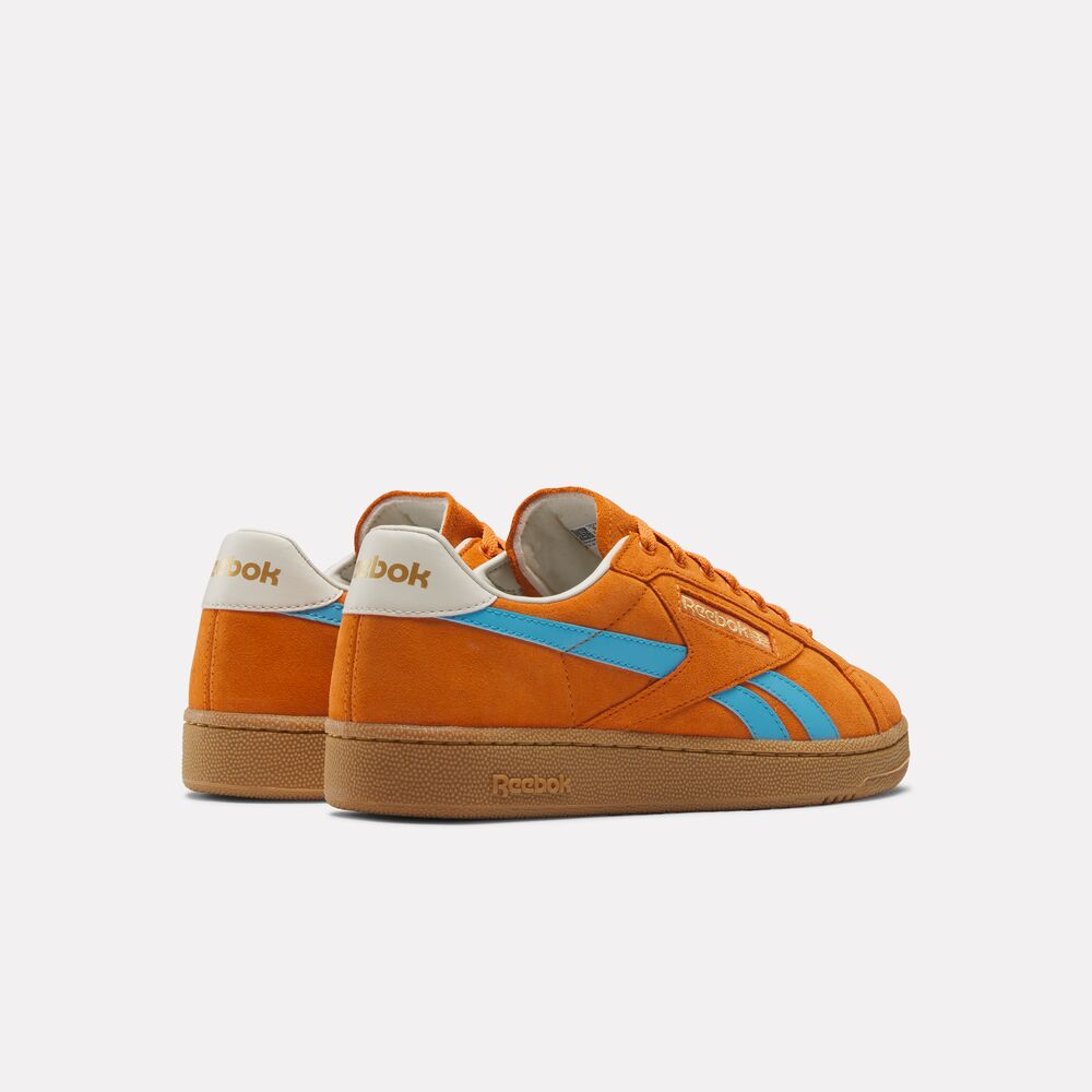 Tênis Reebok Club C Grounds UK Masculino – marrom – foto 3