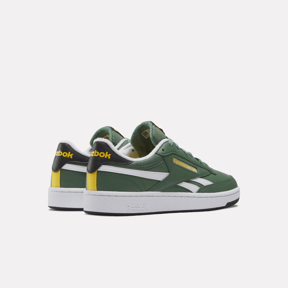 Tênis Reebok Club C Revenge Masculino – verde – foto 3