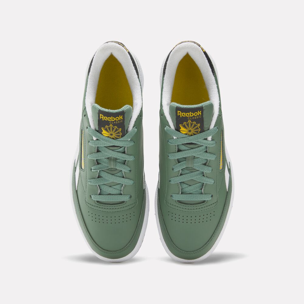 Tênis Reebok Club C Revenge Masculino – verde – foto 5